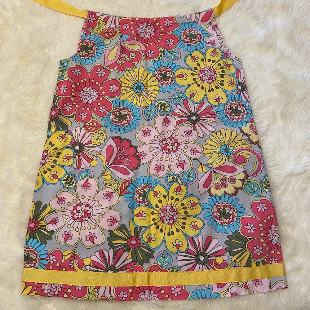 Hanna Andersson Floral Pillowcase Dress, Sz 120cm
